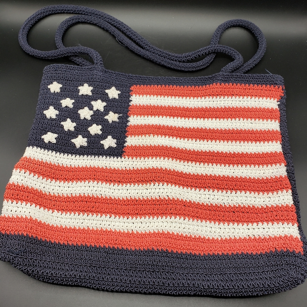 American flag purse